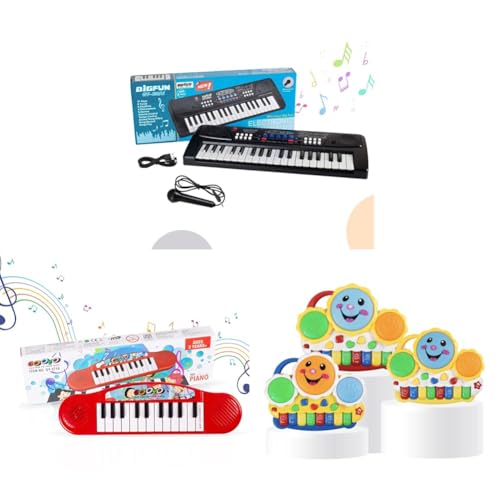 Gooyo GY-430A1 Portable Musical Piano Keyboard, Black Color & Goo...
