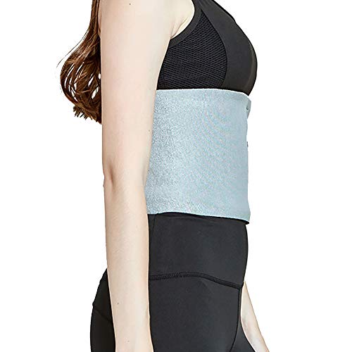GGPOWER Waist Trainer, Cinturón Abdominal Cinturón para el Sudor para la Quema de Grasa Cintura Ajustada Corsé Faja Deportiva (Light)