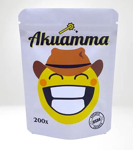 200:1 Akuamma - Organic Extract Powder Bag – Natural Plant Based Powders For Brewing, Smoothie, Tea And Infusions – Nutrient Packed Fresh And Aromatic Plant Extracts For Wellness #TOP8