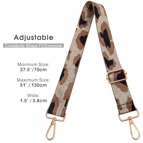 Image of Replacement Purse Strap Shoulder Strap Adjustable Crossbody Strap for Women Crossbody Wide Shoulder Bag