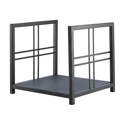Yyqx Firewood Rack Log Holder Firewood Bracket Log Rack Wood Storage Small Decorative Indoor Outdoor Firewood Racks Log Holders for Fireplace Wood Storage Holder Cover