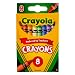Crayola Crayons,8 Count (52-3008) (3 Pack), Pack of 3, 3 Piece