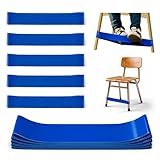 WNSIRVY 5 Pack Chair Bands for Kids with Fidgety Feet, ADHD Tools for Kids, Improve Focus & Reduce Restlessness, Chair Bands for Sensory ADHD ADD Autism - Classroom & Home Must Haves (Blue)