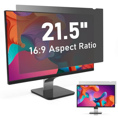 Filtro de privacidad SOPPY de 21.5 pulgadas para monitor 16:9 antiespía y antirreflejos