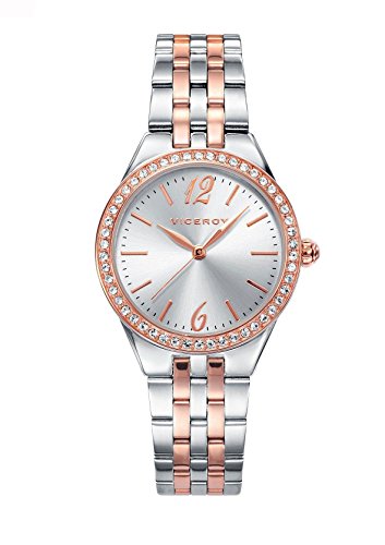 Preisvergleich Produktbild Viceroy Damen Analog Quarz Uhr mit Edelstahl Armband 42232-95