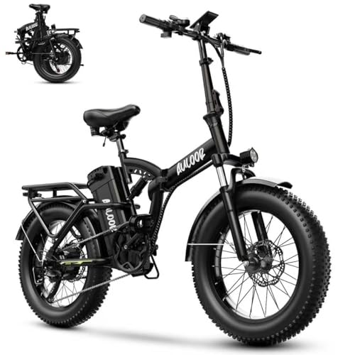 Foldable Electric Bike for Adults, 48V 20Ah Removable