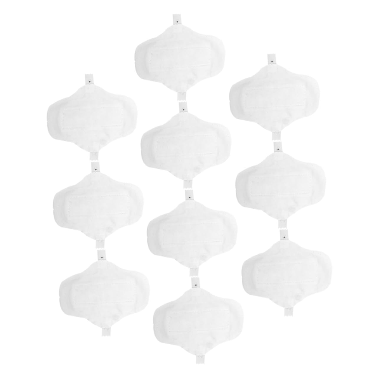 Ipetboom 40piezas Compresas Menstruales Reutilizables De Algodón Lavables Para Maternidad Pack De Almohadillas Sanitarias Impermeables y Transpirables Para Posparto y