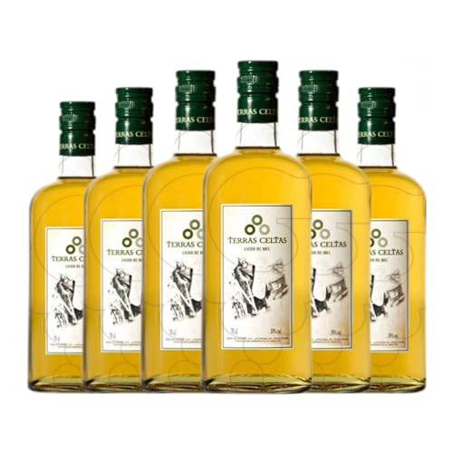 Orujo Terras Celtas Licor de Miel 70 cl (Caja de 6 Botellas de 70 cl)