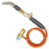 Double Valve Mapp Torch With 2 Head And Hose For Soldering