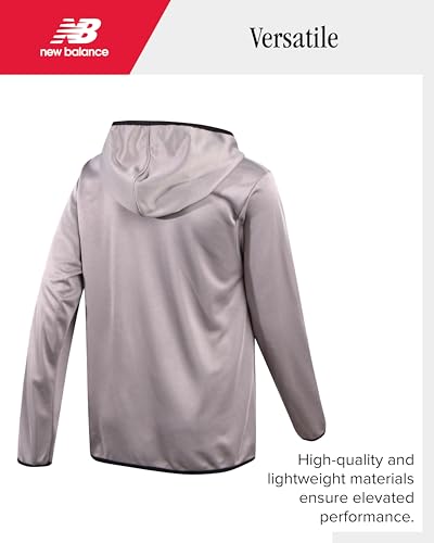 New Balance Boys Sweat Suit Set - 2 Piece Soft Performance Fleece Zip Up Hoodie and Jogger Track Pants for Boys (Sizes: 8-16)4