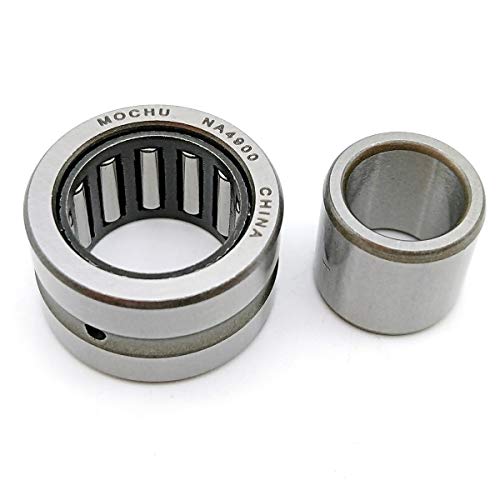 MOCHU NA4900 10X22X13 10 * 22 * 13 Needle Roller Bearings with machined Rings with an Inner Ring, Metric, 10mm ID, 22mm OD, 13mm Width