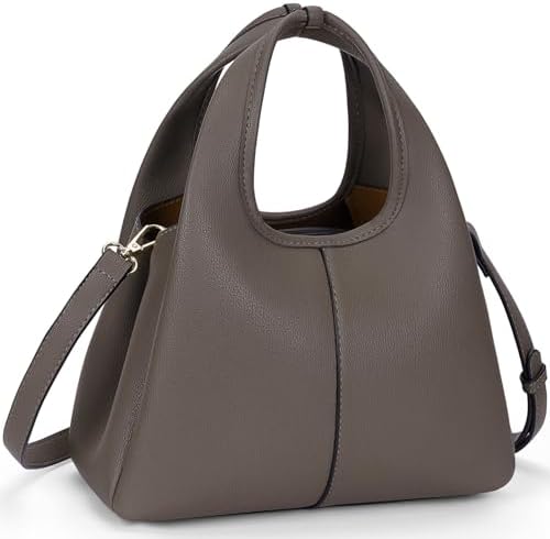 Women's Top Handle Handbag Small Satchel Bags Trendy Hobo Purse Crossbody Bag Faux Leather Shoulder Bag Satchel Purse