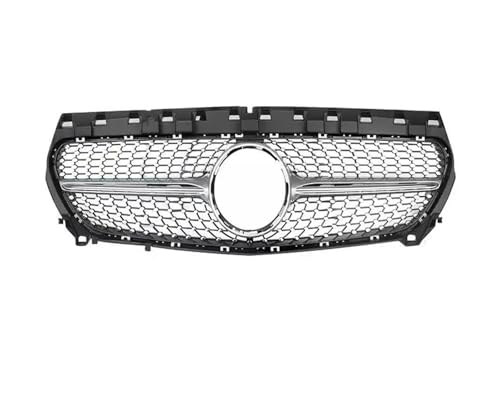 Calandre Mercedes CLA C117 W117 style diamant argenté pour un design tuning moderne