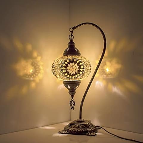 ENVA Handmade Turkish Moroccan Mosaic Lamp Cover