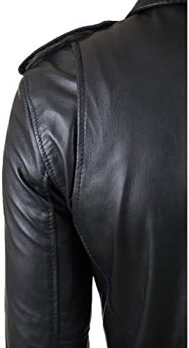 Chaqueta Vaquera De Cuero Para Hombre: Abrigo Estilo Rodeo