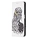 Miagon Wallet Folio Flip PU Leather Case for Xiaomi Redmi 9T,Creative Painted Design Full-Body Protective Cover Card Holder Kickstand Magnetic,Girl