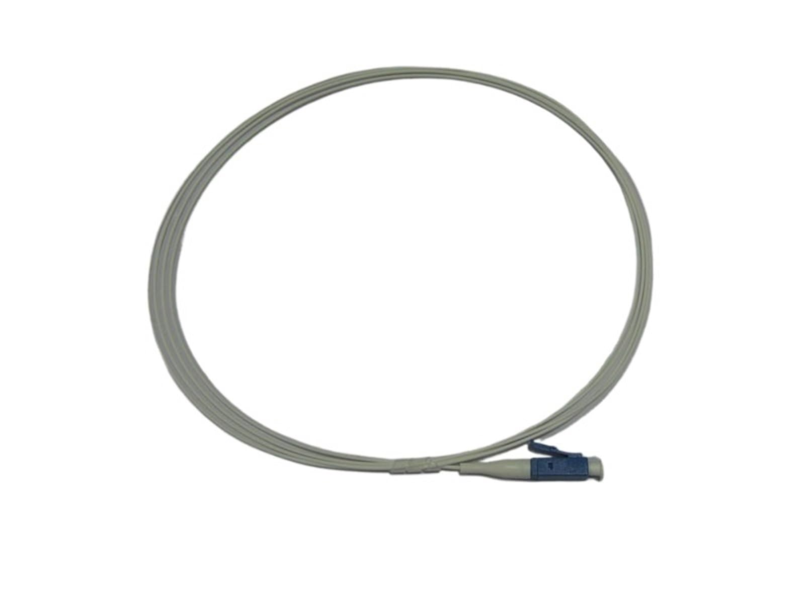 50 unidades/lote SM SX PVC 0,9 ​​mm 1,5 metros LC/UPC fibra óptica Pigtail LC Pigtail