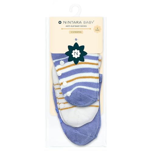 Image of NINTARABABY Anti-Slip Socks for Baby Boys & Girls
