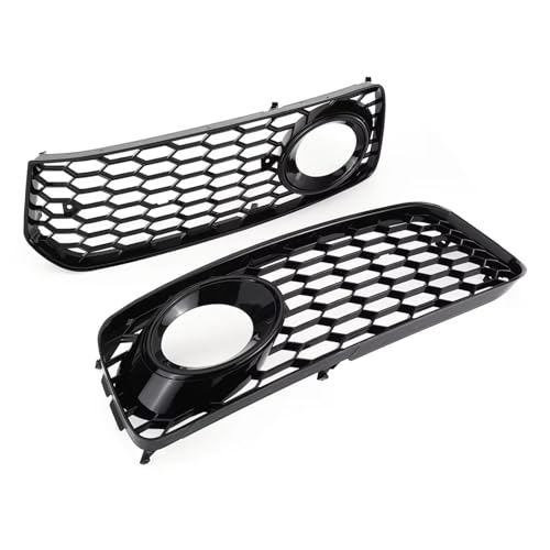 Embellecedor antiniebla premium: cubiertas de malla hexagonal inferior para parachoques de S5