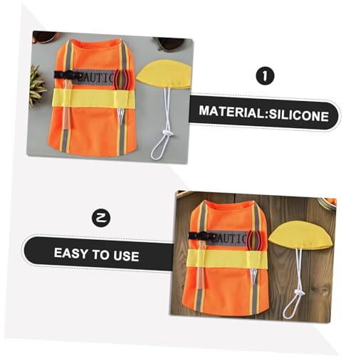Disfraz para perro HANABASS naranja talla M miniatura 4