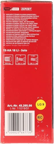 Einhell Power X-Change 18V Cordless Heat Gun - Battery Powered Hot Air Gun With Accessories For Paint Stripping, Vinyl, Crafts, Resin - TE-HA 18 Li Solo (Battery Not Included) 18 Einhell Power X-Change 18V Cordless Heat Gun - Battery Powered Hot Air Gun With Accessories For Paint Stripping, Vinyl, Crafts, Resin - TE-HA 18 Li Solo (Battery Not Included) - Image 18