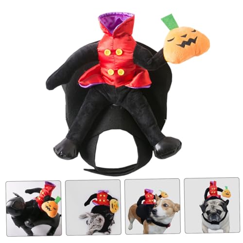 Disfraz de calabaza para perros y gatos tamaño M miniatura 3