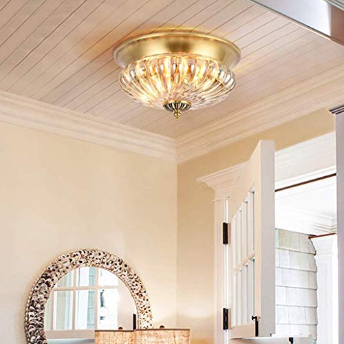 Plafondier en cristal Ck9 de qualité antique et finition durable H65 - 5