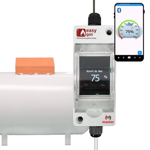 medidor digital de gas marca Master