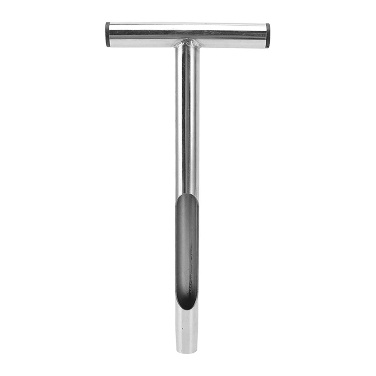 Fdit Edelstahl-Material-Bodenproben-Kit T-Griff-Bodentest-Kits mit 2 Wiederverwendbaren Probenbeuteln Bodenproben-Werkzeug-Garten-Rasen-Bauernhof-Zubehör