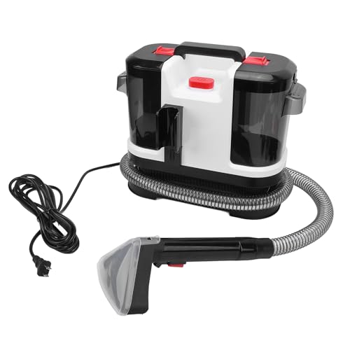 Carpet Cleaner Machine, 14Kpa owerful Suction Deep Cleaning Upholstery Cleaner 6.5m Working Range Versatile Cleaning Portable Carpet Cleaner for Carpet, Couch, Car