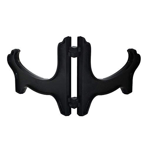 Artliving Display Stand Easel Bowl Stands for Display Large Deep Bowls, Platters and Deep Dishes Black. - Thumbnail 3
