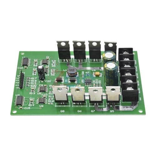 Module de commande de moteur CC contre la surchauffe des circuits 12V 24V 15A - 4