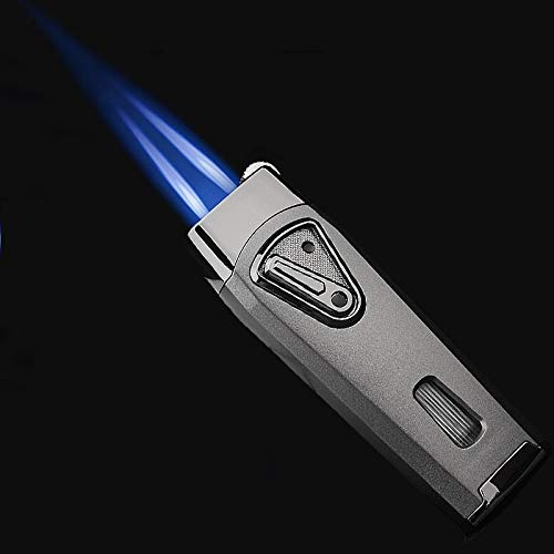 Encendedor Antorcha Doble Jet Katzone Plateado miniatura 2