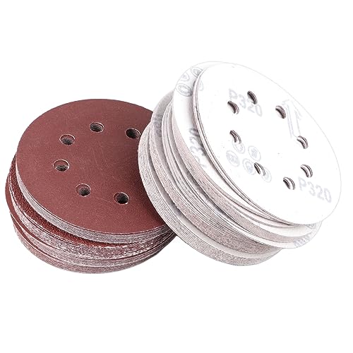 Tampon De Ponçage PU 5 Pouces (125mm) – 49 Trous, Pour Ponceuses Orbitales – Sans Marque