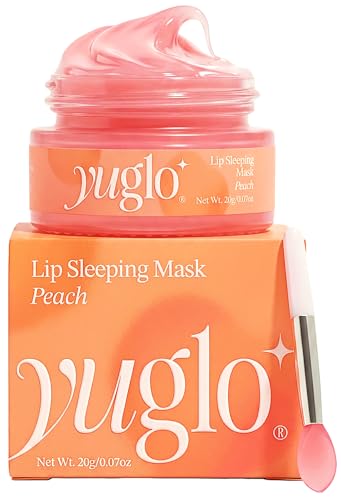 YUGLO Lip Sleeping Mask Peach 0.7 oz