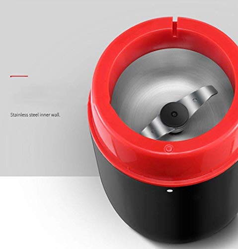 JRZTC Molinillos de Granos, Molinillo de café eléctrico - Molino de Hoja táctil Simple pequeño y Compacto - Aparato de… - Imagen 8