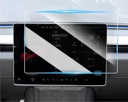 Film protecteur d'écran en verre trempé Tesla Model 3 Highland 2024 : clarté HD premium