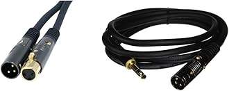 Monoprice XLR Cables Bundle - Gold Plated Pro Audio Cables