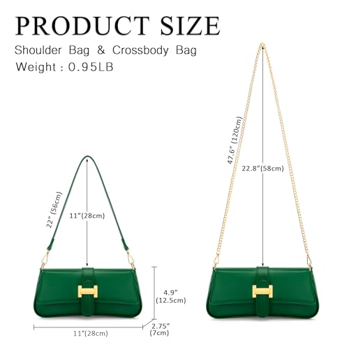 Image of KKXIU Shoulder Bag for Women Small Hobo Handbag Mini Retro Clutch Purses