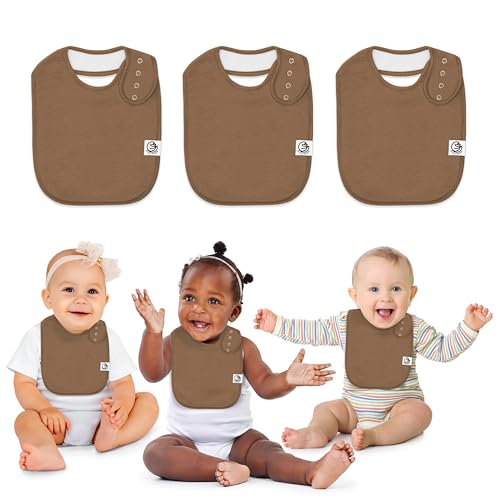 Image of Premium 3-Pack Drooling Bibs for Babies (Both Boys & Girls)