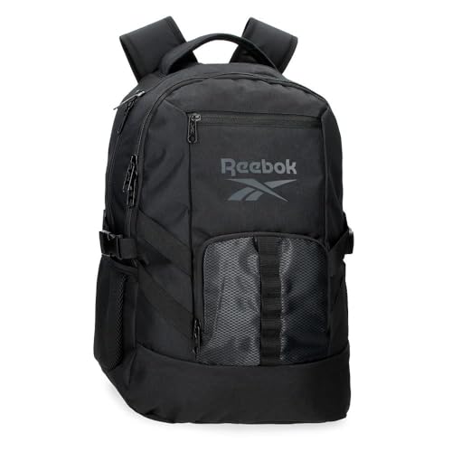 Reebok Truck one Mochila, Negro, 34x46x15 cms