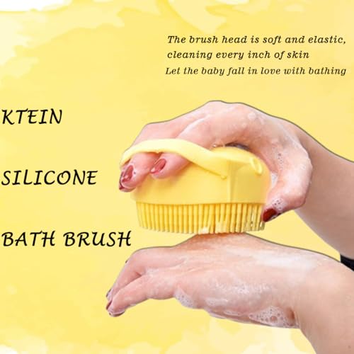 Ktein Store Ktein Silicone Bath Brush with Soap Dispenser - Image 5