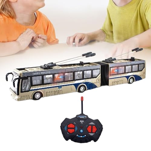 Autobús escolar RC con iluminación realista y neumáticos ajustables 4