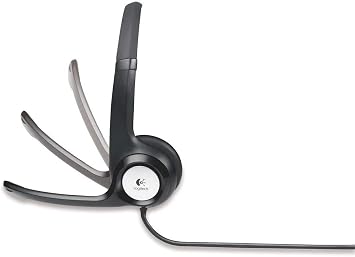 سماعة لوجيتك الجديدة h390 USB مع التعبئة والتغليف السائبة الميكروفون noisecanceling ، 5.8 أونصة