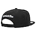 Mitchell & Ness Chicago Bulls Black Front Loaded Snapback Adjustable Cap