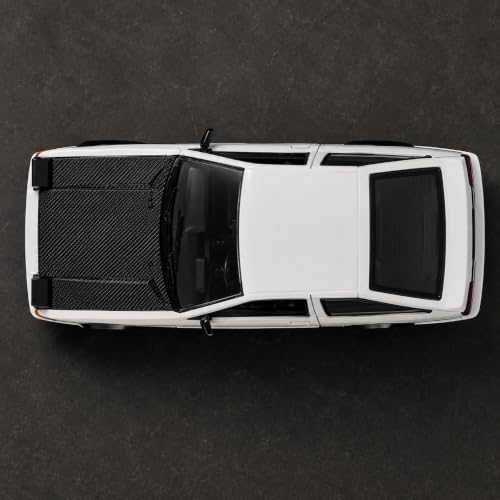 Image of Wizplex CCA Officially Licensed Toyota AE86 1:64 Scale Die Cast Metal Car - Collectible Alloy JDM Classic Coupe with Openable Doors & Free-Rolling Wheels, Display Showpiece for Kids 3+