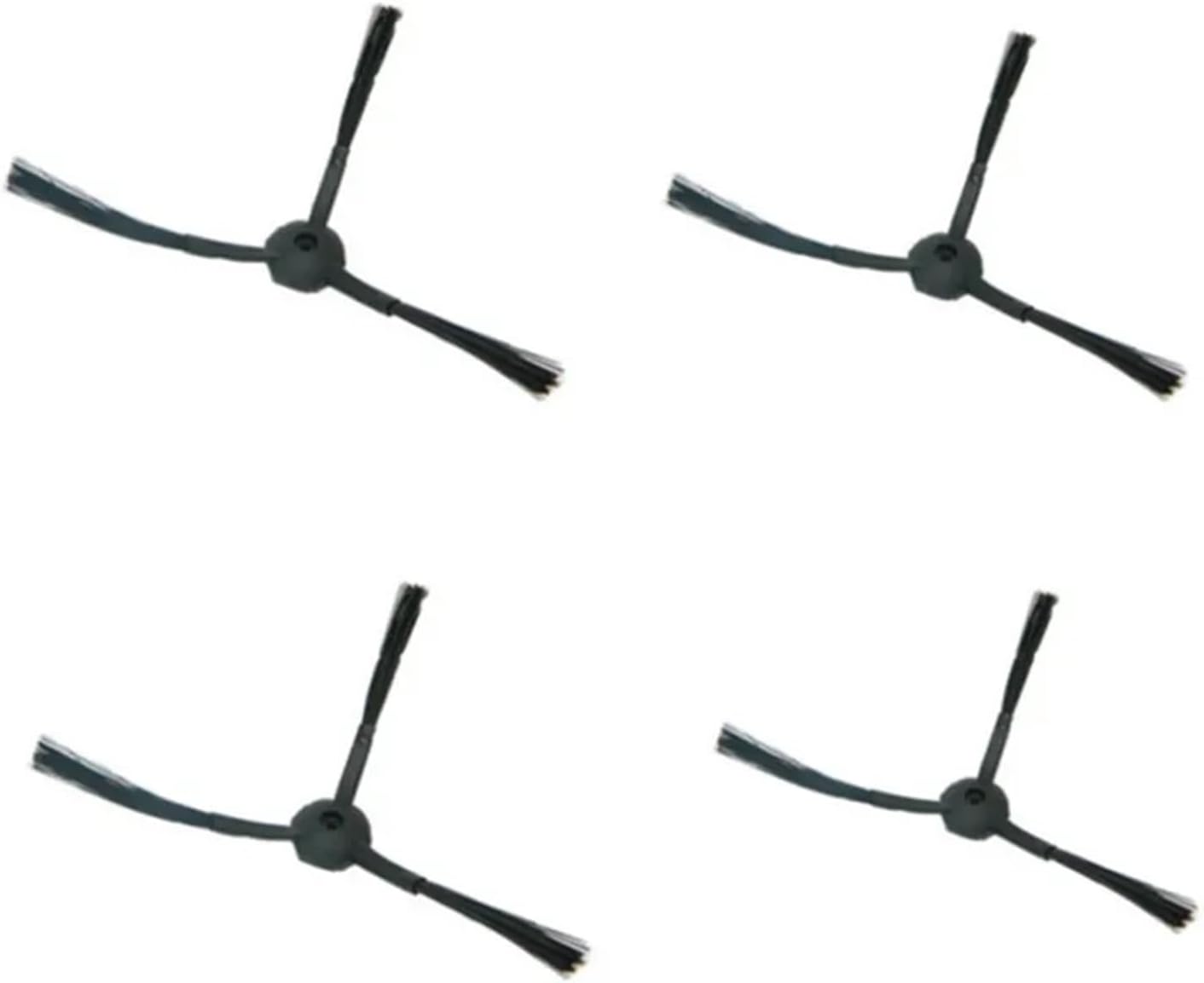 KIROJA 4 pieces 3-arm side brush Replacement For panda X500 X600 For ECOVACS CR120 vacuum cleaner accessories Commendable