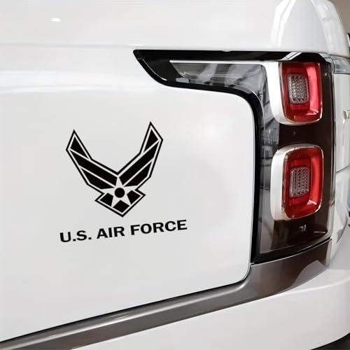 Official U.S. Air Force Logo Sticker - Military Vinyl Decal for Laptop, Car, Water Bottle -...