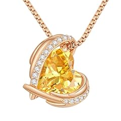Rose Gold-11-November.Citrine Yellow