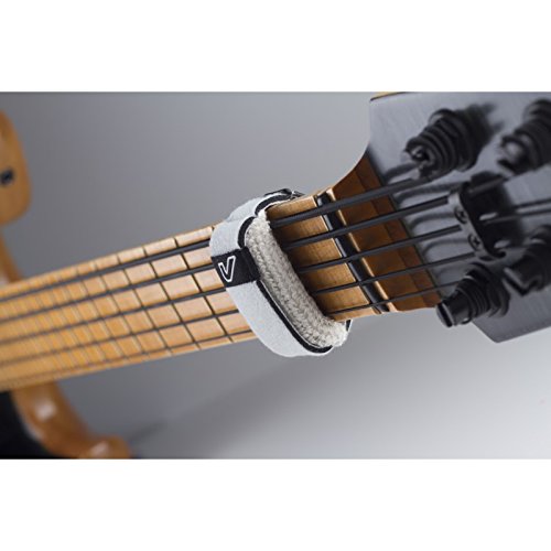 Image of Gruv Gear FretWraps HD 3-Pack inchStone inch Guitar String Muters, White, Extra Large